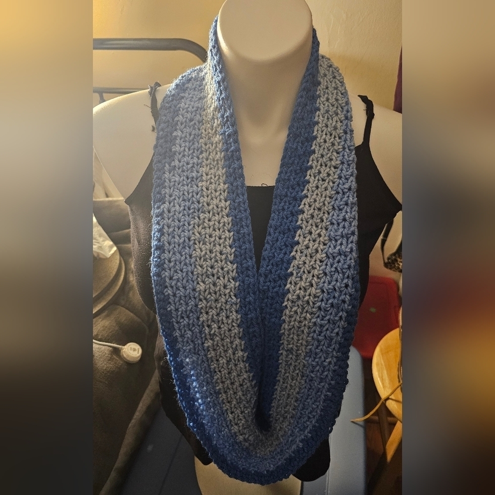 Crochet Infinity Scarf